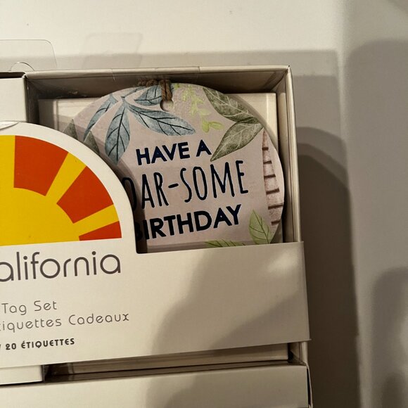 Birthday Gift Tags - Dinosaur Themed!  2 Boxes / New / Total of 40 gift tags (x) - Picture 8 of 11